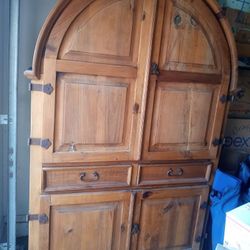 Rustic armoire