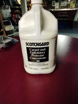 Scotchgard Carpet Protector.