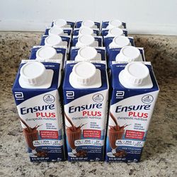 Ensure PLUS Milk Chocolate Therapeutic Nutrition 8 oz. - 15 Pack