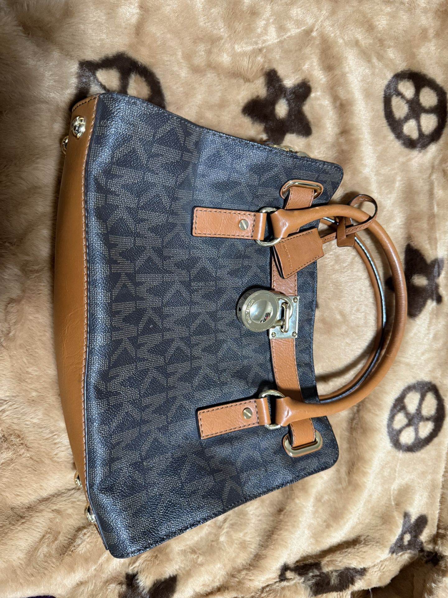 Michael Kors Brown Leather Bag