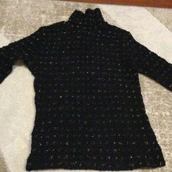Black Handmade Sweater