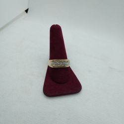 14K Men's Diamond Ring
