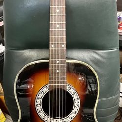 Ovation CC11 Celebrity - Sunburst- Acoustic Guitar w/ Built -In Electronics 