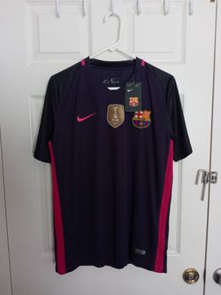 $30 Barcelona FIFA CHAMPIONS 2015 purple jersey MEDIUM