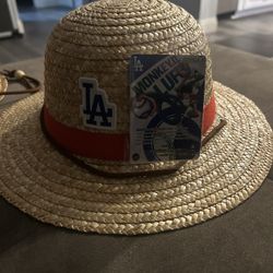 One Piece Hat And Card Combo Dodgers 