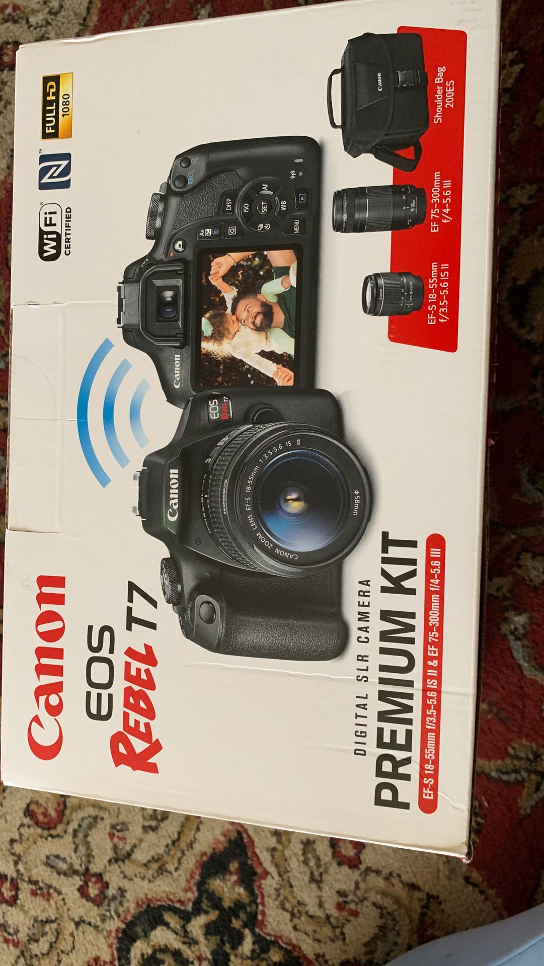 CANON EOS REBEL t7 premium kit