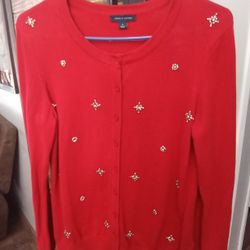 Woman's Sweater Size Medium By Tommy Hilfiger 