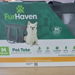 Mesh Soft-Sided Pet Tote Carrier