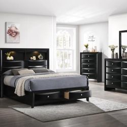 4 Pc Queen Bedroom Set