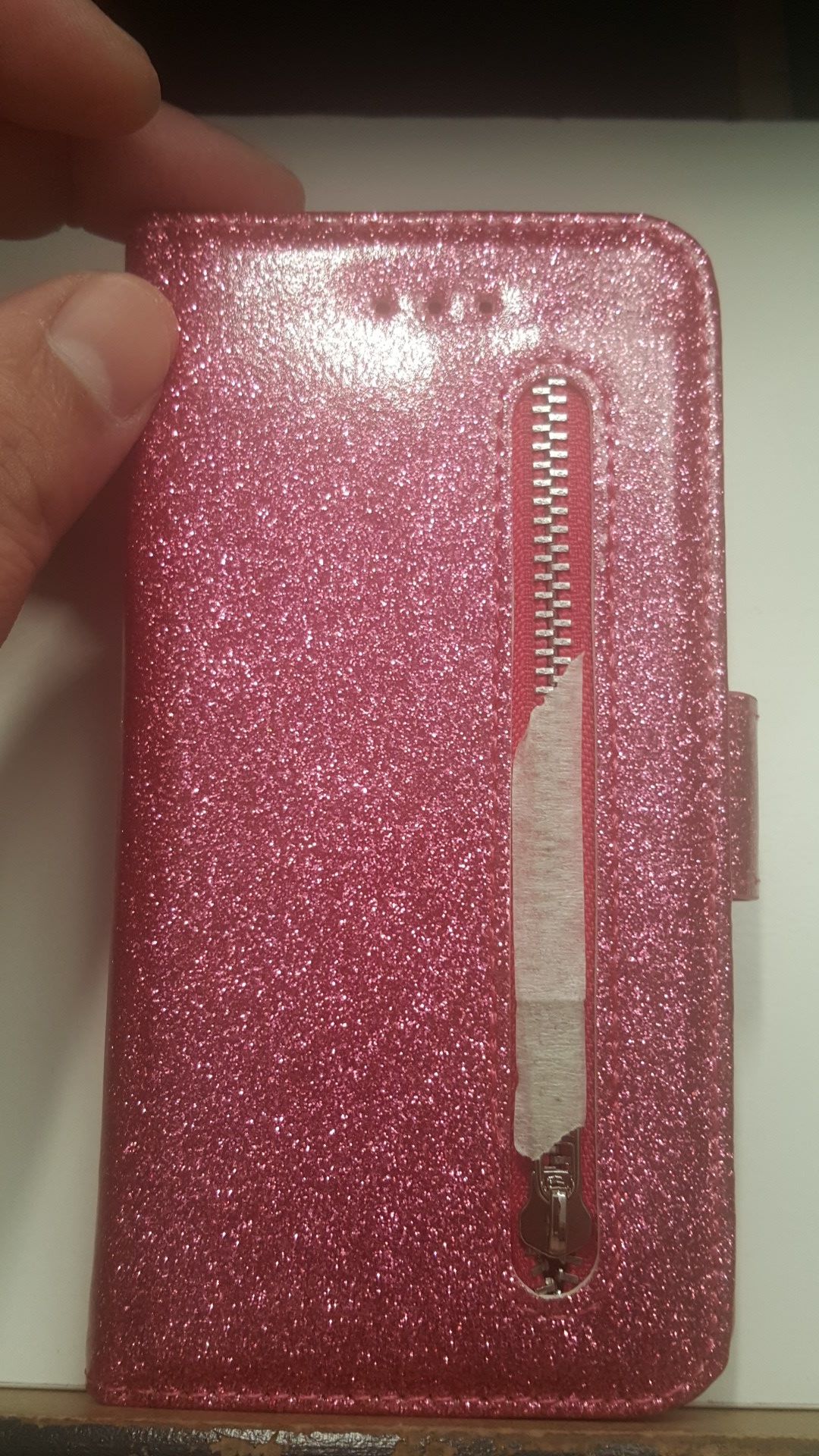 Case for iphone 7/8 4.7" not plus rosepink glitter new 7firm shiping only