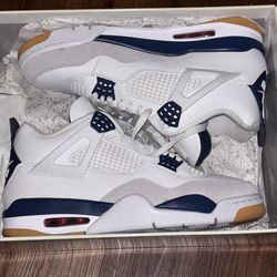 Air Jordan Retro  SB 4(Navy)Read Description)