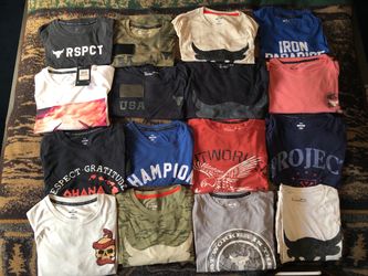 Under Armour Project Rock Shirt, Tanks, Sweaters – 20 Pieces