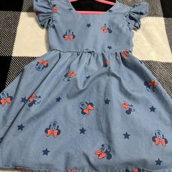 Girls 3t Minnie Dress