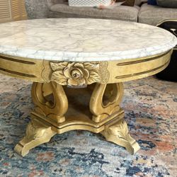 Italian Marble Table & Base