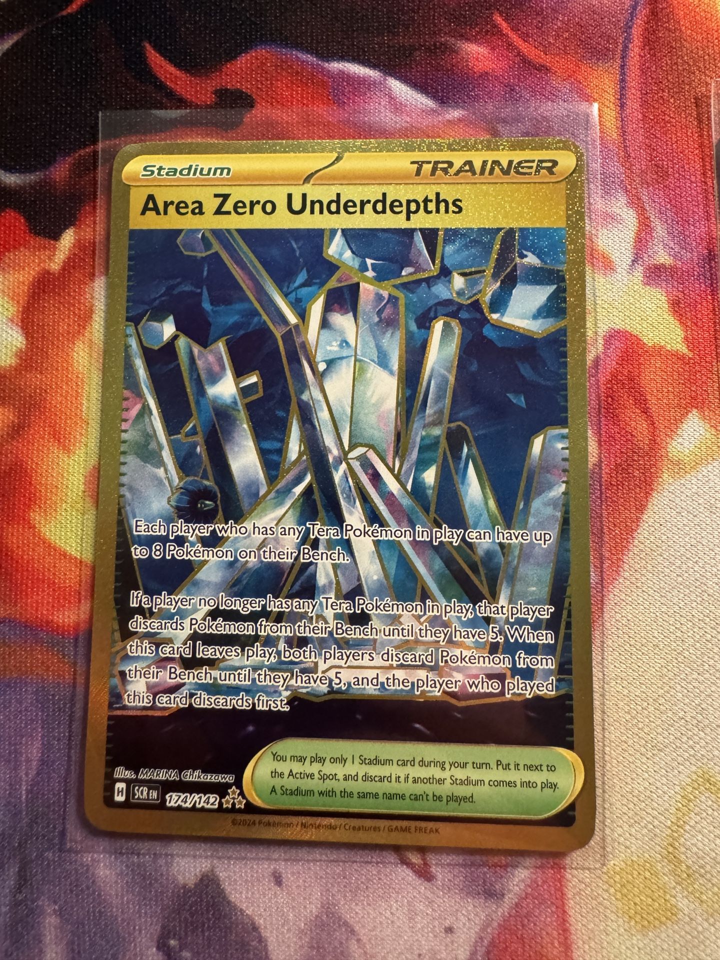 Pokemon Cards: Area Zero Underdepths GOLD / Terapagos Ex / Briar SIR for  Sale in Whittier, CA - OfferUp