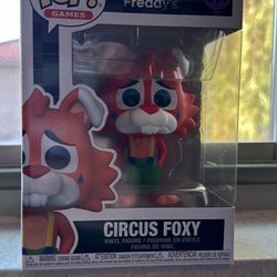 circus foxy funko pop