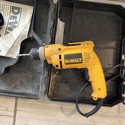 DeWalt corded drill 