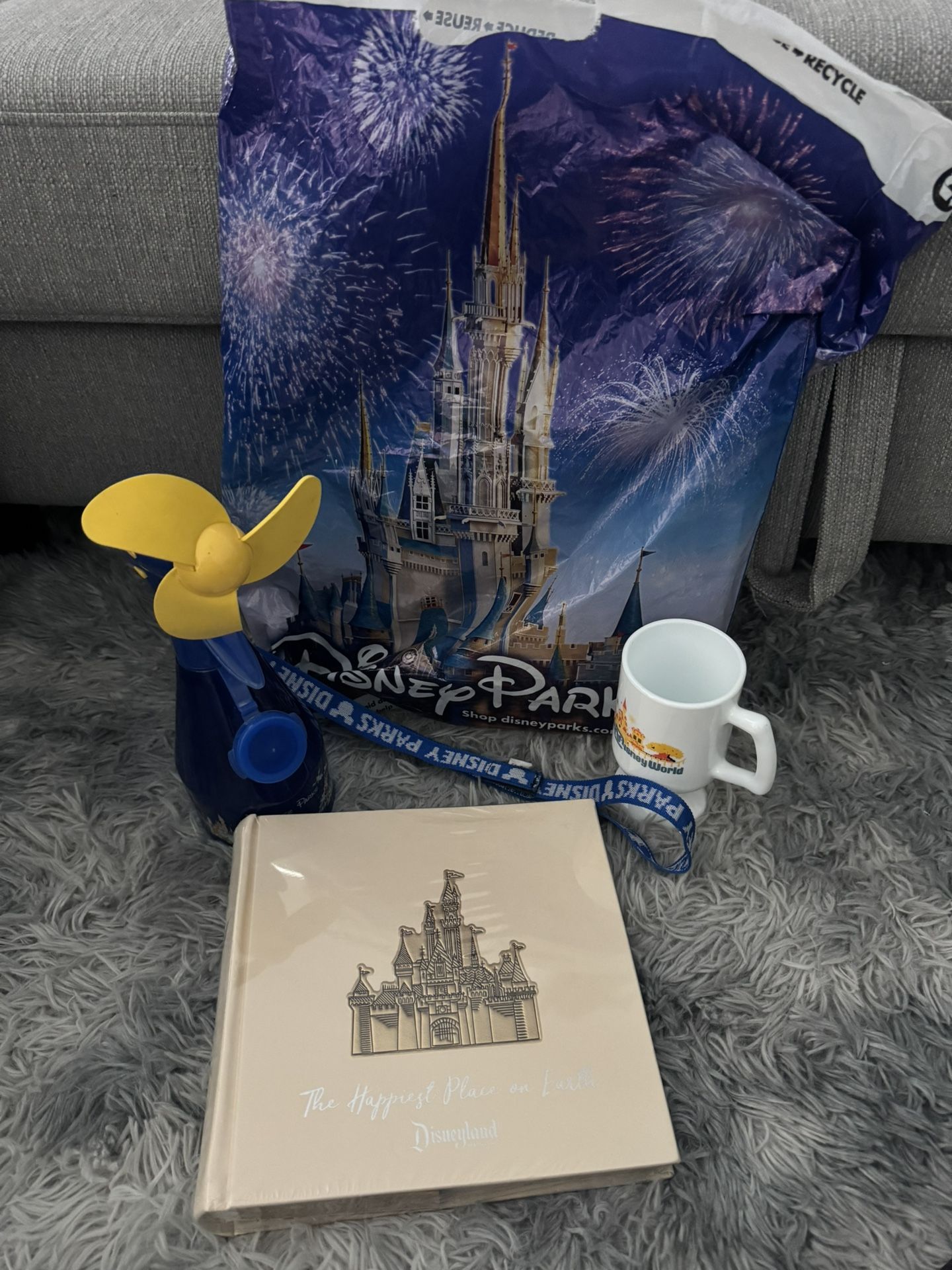 Disney world Bundle (photo Album, Mug, And Spray Midst)