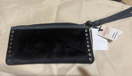 Miranda Lambert- Trusties Black Cowhide Wristlet Wallet