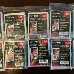 100 Count Ultra-Pro Trading Card Sleeves- POKEMON, Sports Cards, Magic Cards Etc. 