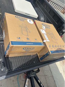 2 new graco high chairs