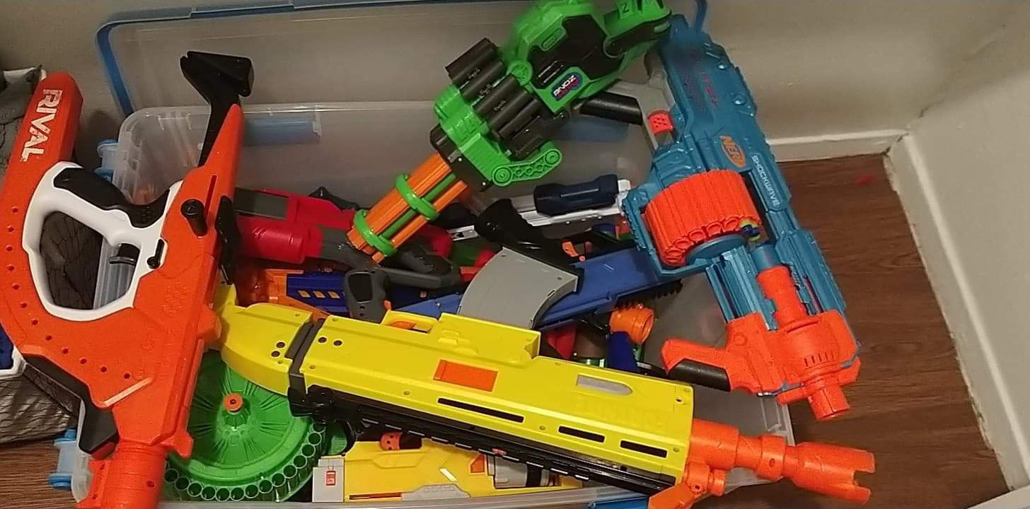 Nerf Guns And Bullets 