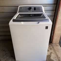White GE Washer