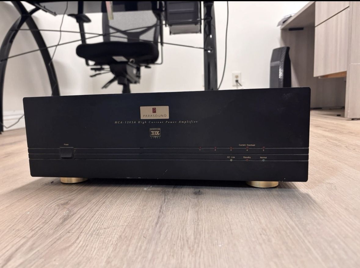 Parasound hca-1205a high current power amplifier