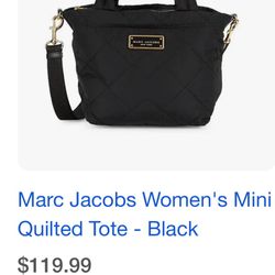 Like New! Marc Jacob Quilted Bag  