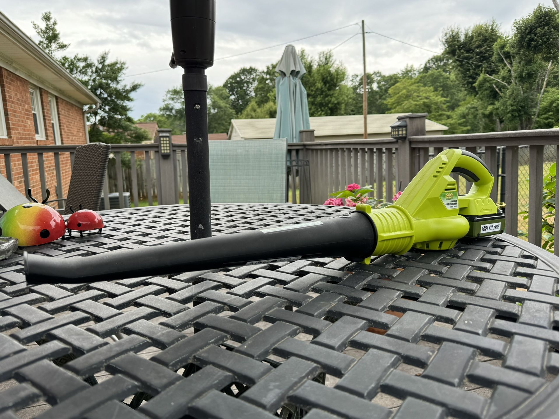 Blower Joe leaf blower