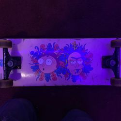 Paul Rodriguez Rick And Morty Skateboard (complete)
