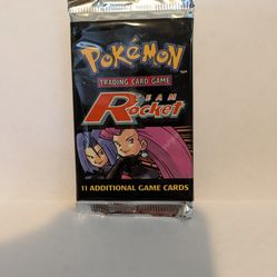1999 Team Rocket Booster Unlimited Edition Very Rare!