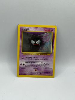 Pokemon Base Set Gastly Card #50