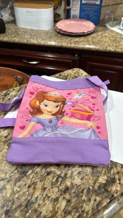 New Sofia the First Canvas Purse