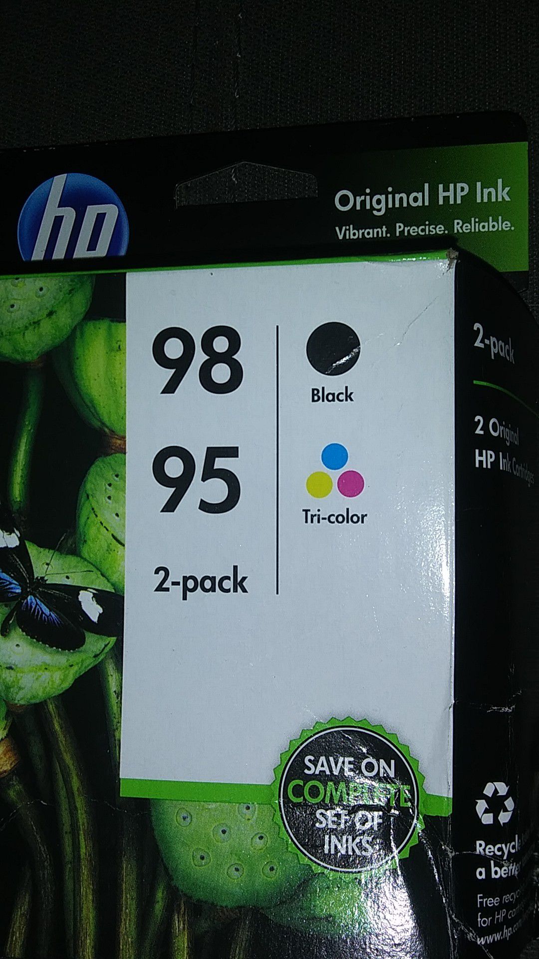 Hp Ink pack 98 95