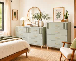 Vintage Mid Century Modern His And Hers Dressers