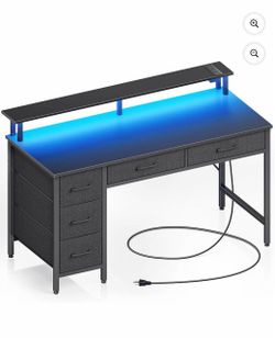 Computer desk black