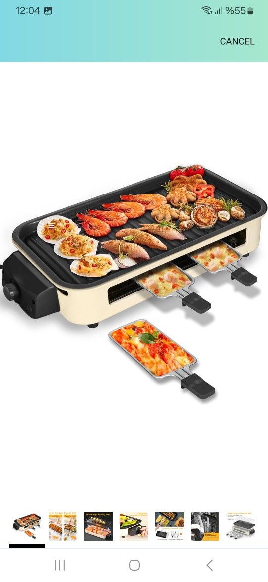 Electric Indoor Grill 1500W