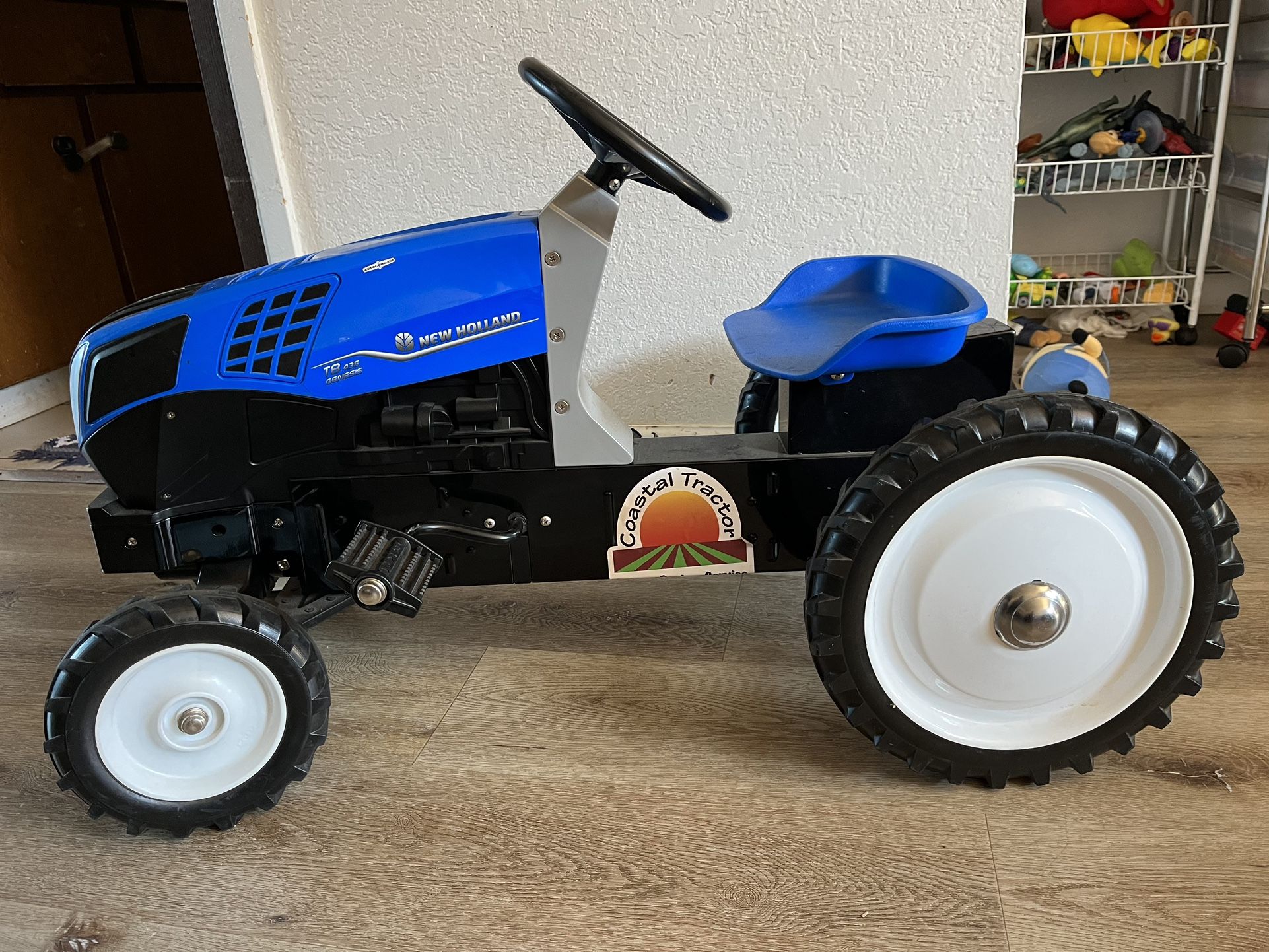 Steer Pedal Kids Tractor Farm Toy Ages 3+