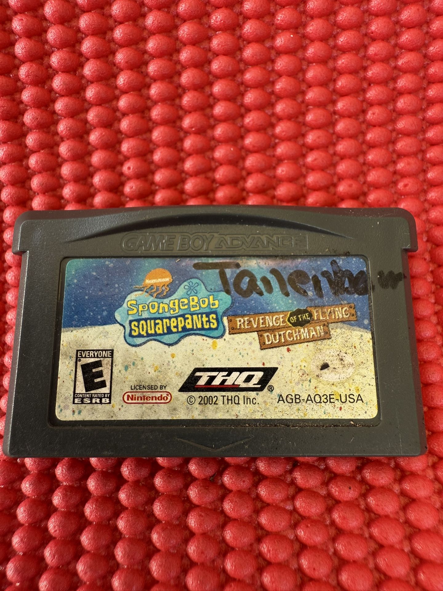 SpongeBob SquarePants Revenge Of The Flying Dutchman Gameboy Advance