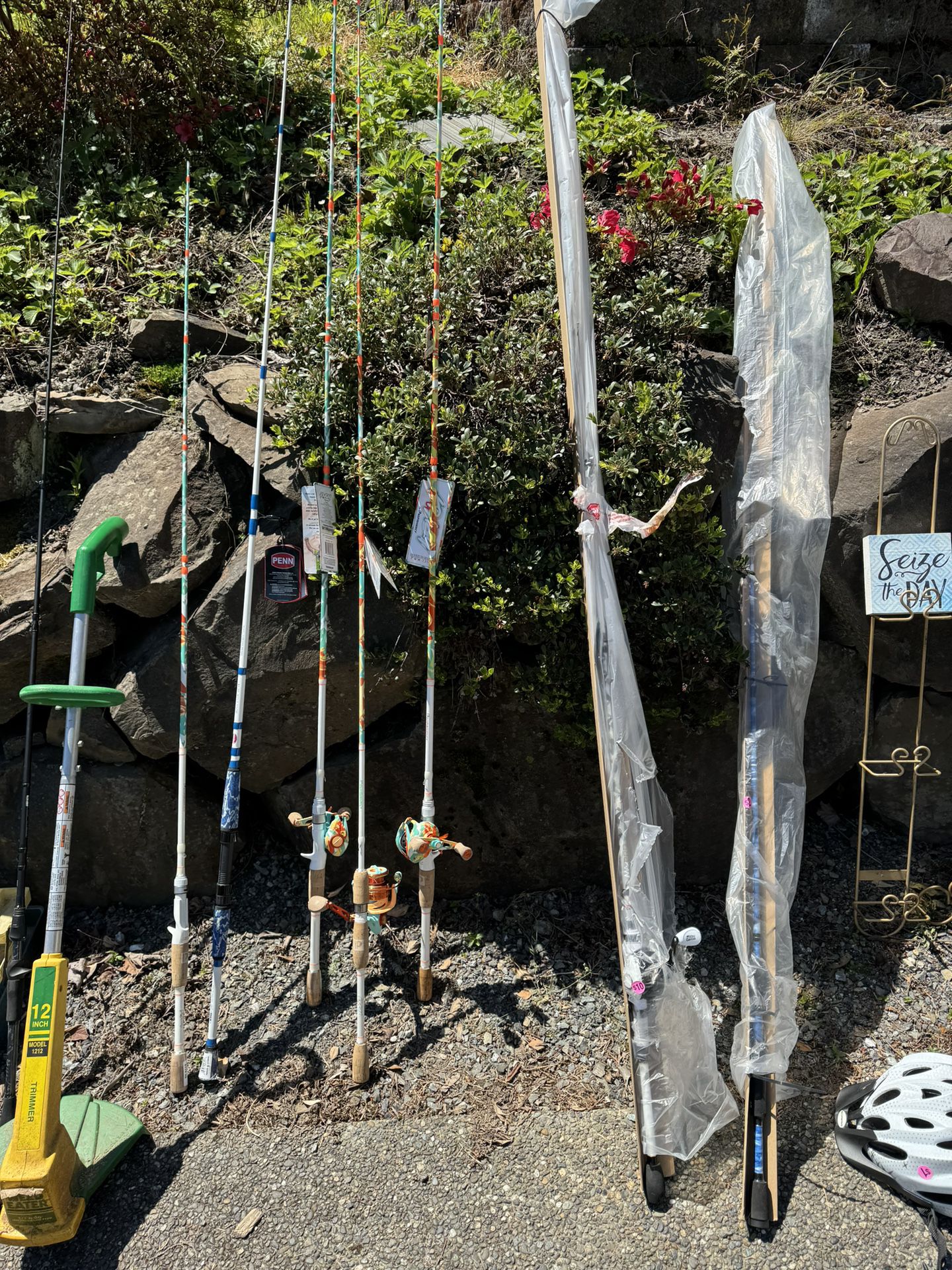 Variety Fishing poles