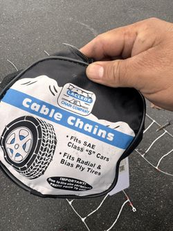 Cable Snow Chains 