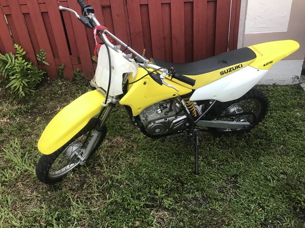 suzuki drz 125 dirt bike