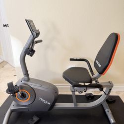 YOSUDA Recumbent Exercise Bike for Home + Mat