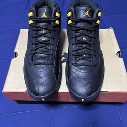 Jordan 12 Retro Black Taxi 2022  Size 12