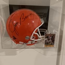 Jim Brown Signed Helmet