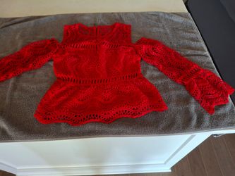 Beautiful Red Blouse