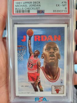 Mikle Jordan, psa graded, slab