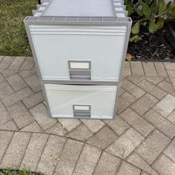 Plastic Stacking Filing Cabinets By Storex 