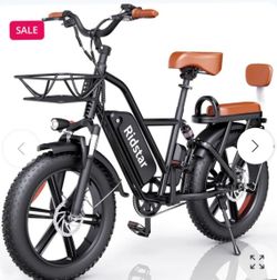 Ridstar FM001 48V 15AH 2-Seat Fat Tire Electric Bike
